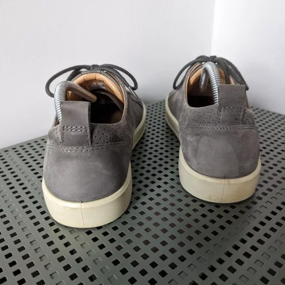 Ecco Men's Soft 8 Perforated Lace-up Sneakers Men's Shoes Size 9 / 43 - Picture 4 of 4